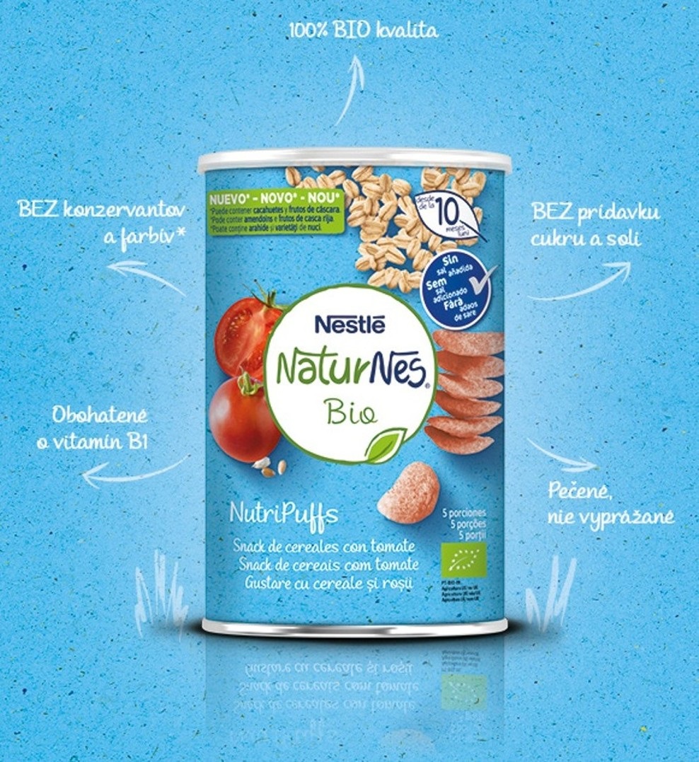 Nestlé NaturNes BIO NutriPuffs